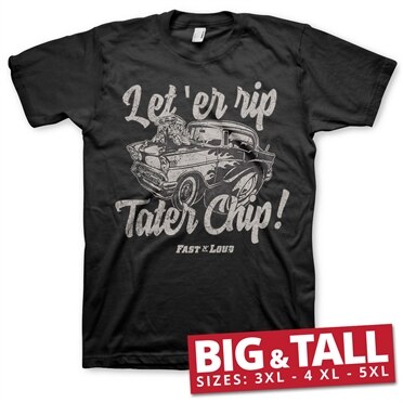 Läs mer om Let Er Rip Tater Chip Big & Tall T-Shirt, T-Shirt