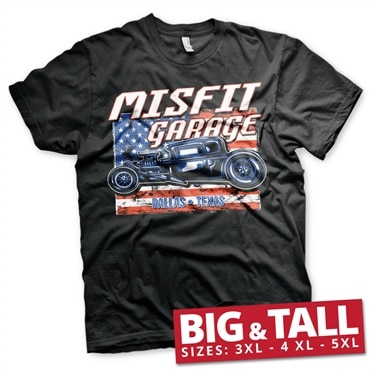 Läs mer om Misfit Garage Old Glory Big & Tall T-Shirt, T-Shirt