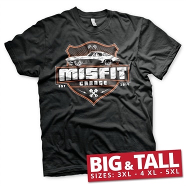 Läs mer om Misfit Garage Vette Big & Tall T-Shirt, T-Shirt