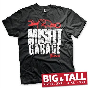 Läs mer om Misfit Garage Wrench Power Big & Tall T-Shirt, T-Shirt