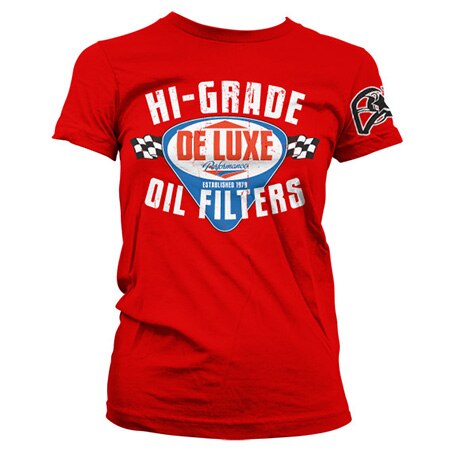Läs mer om DeLuxe - High Grade Oil Filters Girly T-Shirt, T-Shirt