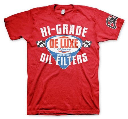 DeLuxe - High Grade Oil Filters T-Shirt, Basic Tee