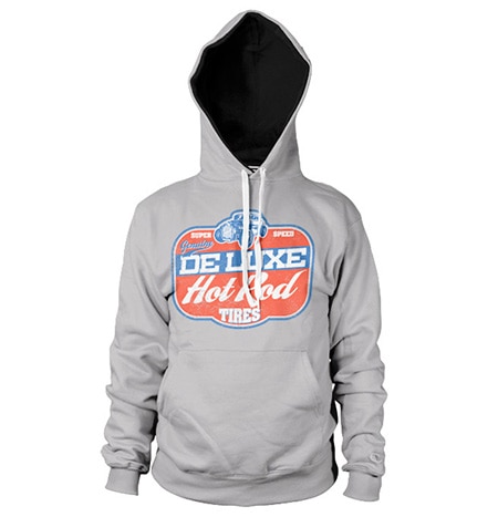 DeLuxe - Hot Rod Tires Hoodie, Hooded Pullover