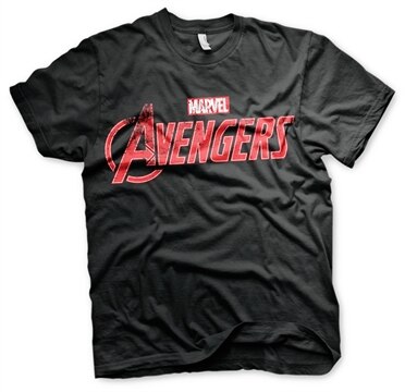 The Avengers Distressed Logo T-Shirt, Basic Tee