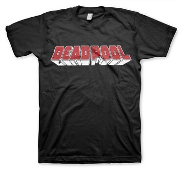 Deadpool Distressed Logo T-Shirt, Basic Tee