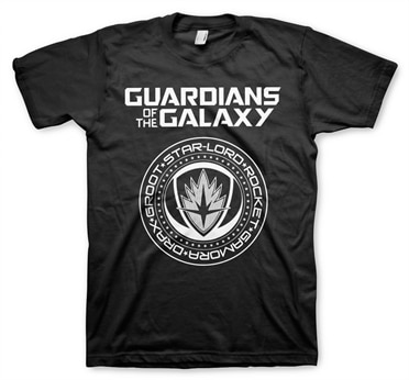 Guardians Of The Galaxy Shield T-Shirt, Basic Tee