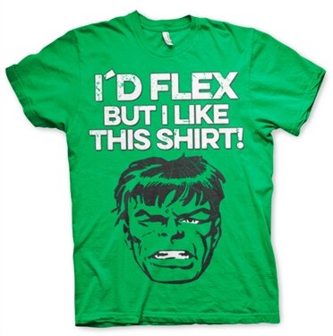 The Hulk - I´d Flex T-Shirt, Basic Tee