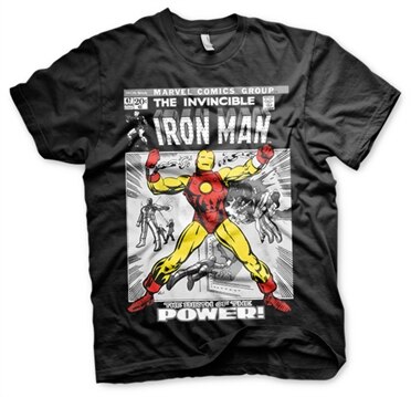 Iron Man Cover T-Shirt, Basic Tee