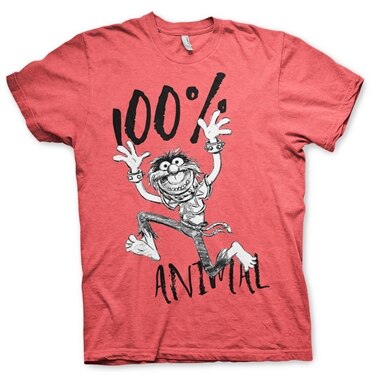 The Muppets - 100% Animal T-Shirt, Basic Tee