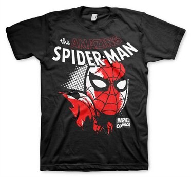 Spider-Man Close Up T-Shirt, Basic Tee