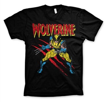 Wolverine Scratches T-Shirt, Basic Tee
