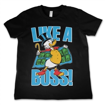 Scrooge McDuck - Like A Boss Kids T-Shirt, Kids T-Shirt