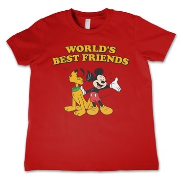 Mickey & Pluto - Best Friends Kids T-Shirt, Kids T-Shirt
