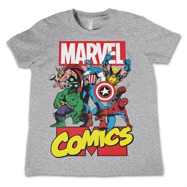 Marvel Comics Heroes Kids T-Shirt, Kids T-Shirt