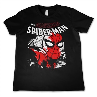 Spider-Man Close Up Kids T-Shirt, Kids T-Shirt