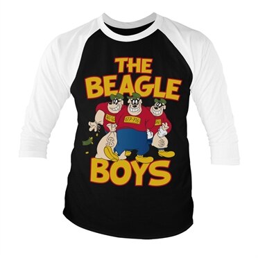 The Beagle Boys Baseball 3/4 Sleeve Tee, Baseball 3/4 Sleeve Tee