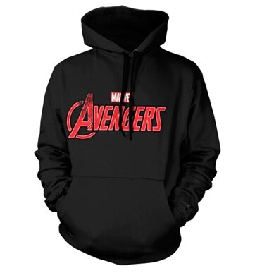The Avengers Distressed Logo Hoodie, Hooded Pullover