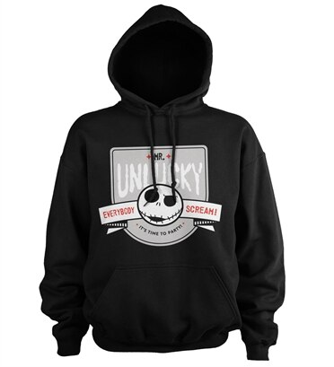 Mr Unlucky Hoodie, Hooded Pullover