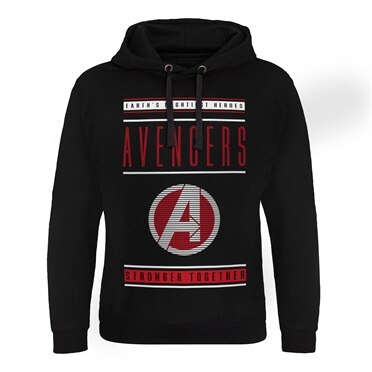 Avengers - Stronger Together Epic Hoodie, Epic Hooded Pullover