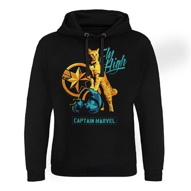 Captain Marvel - Fly High Epic Hoodie, Epic Hooded Pullover