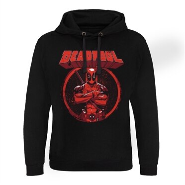 Deadpool Pose Epic Hoodie, Epic Hooded Pullover