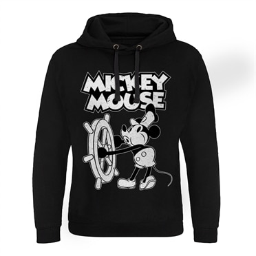 Mickey Mouse - Steamboat Willie Epic Hoodie, Epic Hooded Pullover