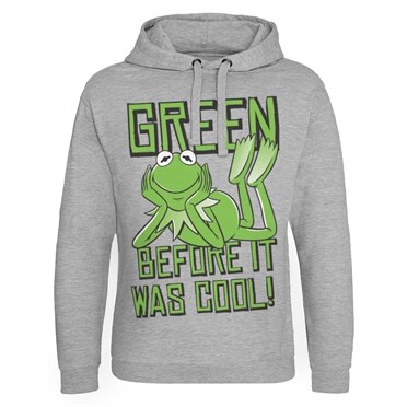 Kermit - Green, Before It Was Cool! Epic Hoodie, Epic Hooded Pullover