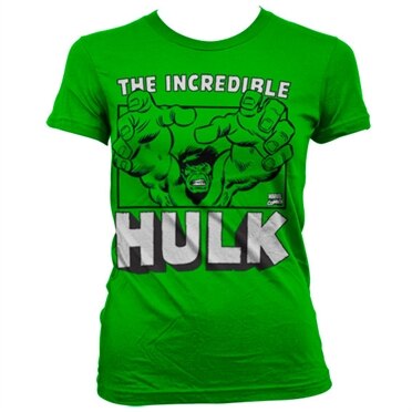 The Incredible Hulk Girly T-Shirt, Girly T-Shirt