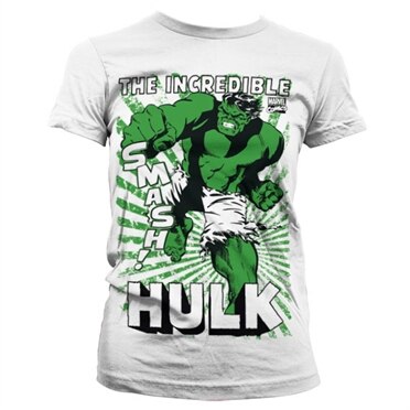 The Hulk Smash Girly T-Shirt, Girly T-Shirt
