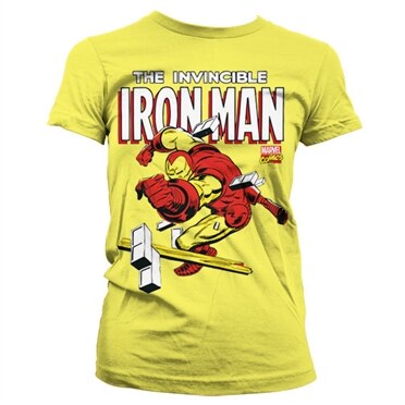 The Invincible Iron Man Girly T-Shirt, Girly T-Shirt