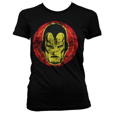 Iron Man Icon Girly T-Shirt, Girly T-Shirt