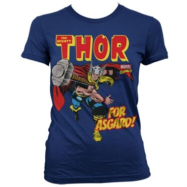 Thor - For Asgard! Girly T-Shirt, Girly T-Shirt