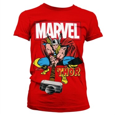 The Mighty Thor Girly T-Shirt, Girly T-Shirt