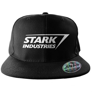 Stark Industries Logo Snapback Cap, Adjustable Snapback Cap
