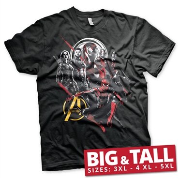 The Avengers Heroes Big & Tall T-Shirt, Big & Tall T-Shirt