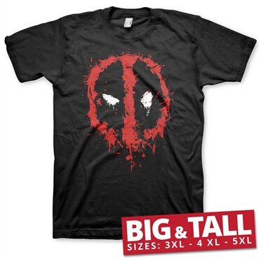Deadpool Splash Icon Big & Tall T-Shirt, Big & Tall T-Shirt