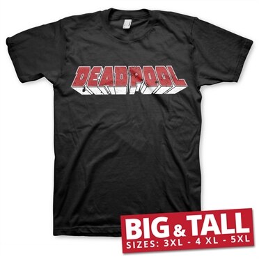 Deadpool Distressed Logo Big & Tall T-Shirt, Big & Tall T-Shirt