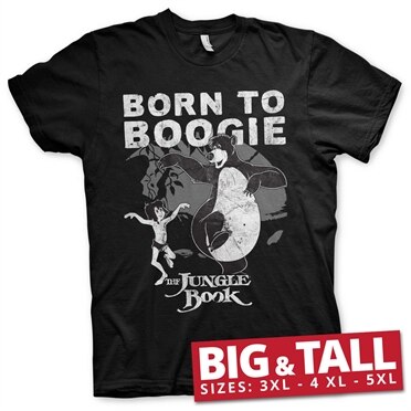 The Jungle Book - Born To Boogie Big & Tall T-Shirt, Big & Tall T-Shirt