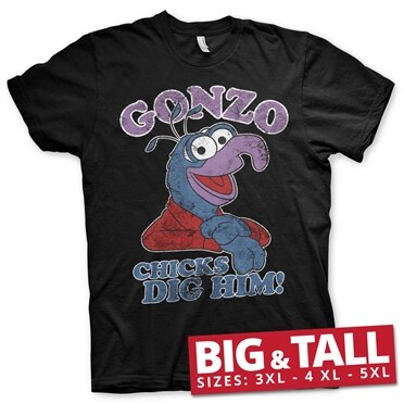 Gonzo - Chicks Dig Him! Big & Tall T-Shirt, Big & Tall T-Shirt