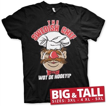 The Muppets - The Swedish Chef Big & Tall T-Shirt, Big & Tall T-Shirt