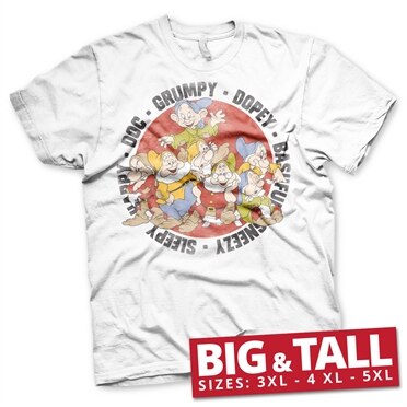 The 7 Dwarfs Vintage Big & Tall T-Shirt, Big & Tall T-Shirt