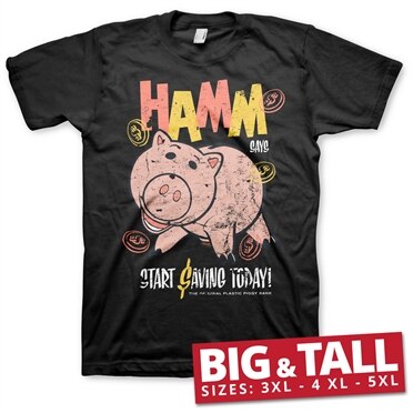 Toy Story - HAMM Big & Tall T-Shirt, Big & Tall T-Shirt