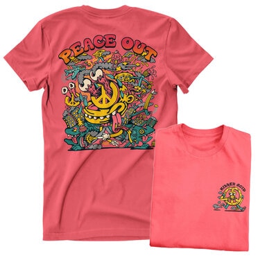 Läs mer om Killer Acid - Peace Out T-Shirt, T-Shirt