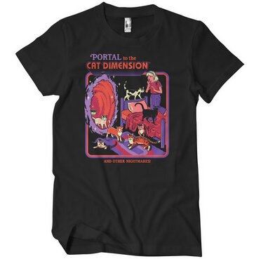 Läs mer om Portal To The Cat Dimension T-Shirt, T-Shirt