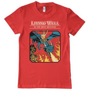 Läs mer om Living Well Is The Best Revenge T-Shirt, T-Shirt