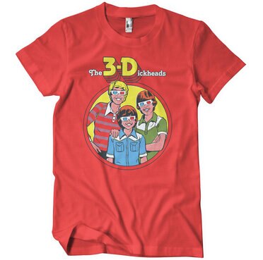 Läs mer om The 3-Dickheads T-Shirt, T-Shirt