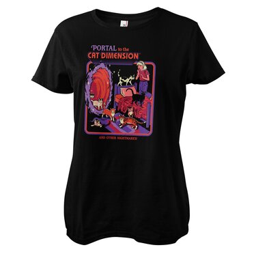 Läs mer om Portal To The Cat Dimension Girly Tee, T-Shirt