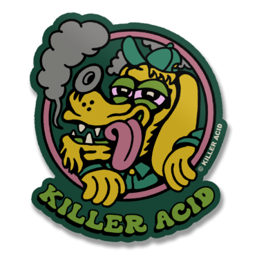 Läs mer om Killer Acid - Field Trip Sticker, Accessories