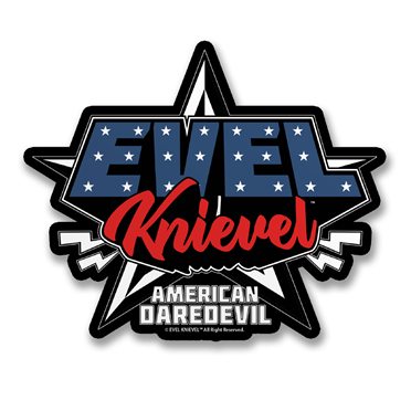 Läs mer om Evel Knievel Patch Sticker, Accessories
