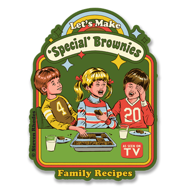 Läs mer om Steven Rhodes - Special Brownies Sticker, Accessories